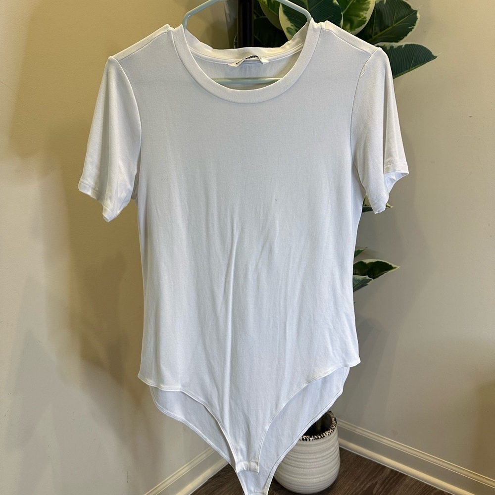 Elegant White Bodysuit for Women